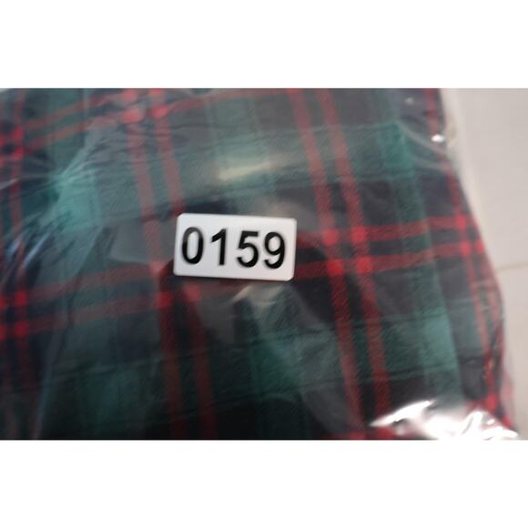 Lauren Ralph Lauren Shirt Womens XL Red Green Plaid Flannel Button Down Crest - Picture 7 of 7